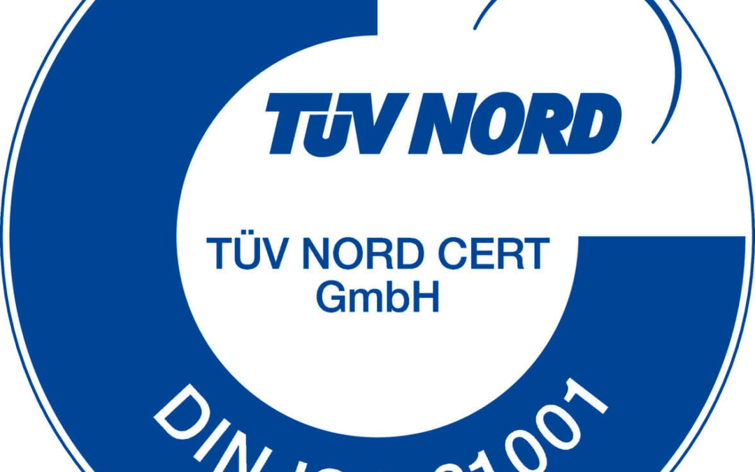 TÜV Nord Zertifizierung nach DIN ISO 21001