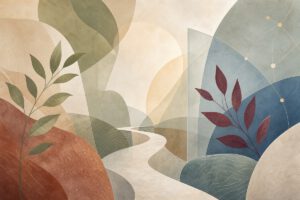 Eine vielschichtige Illustration von Entwicklung und innerer Orientierung